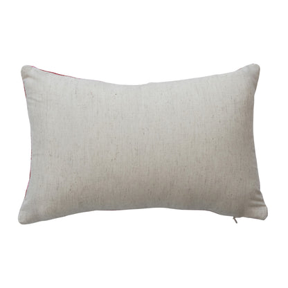 Not My Circus Embroidered Lumbar Pillow