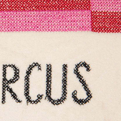 Not My Circus Embroidered Lumbar Pillow