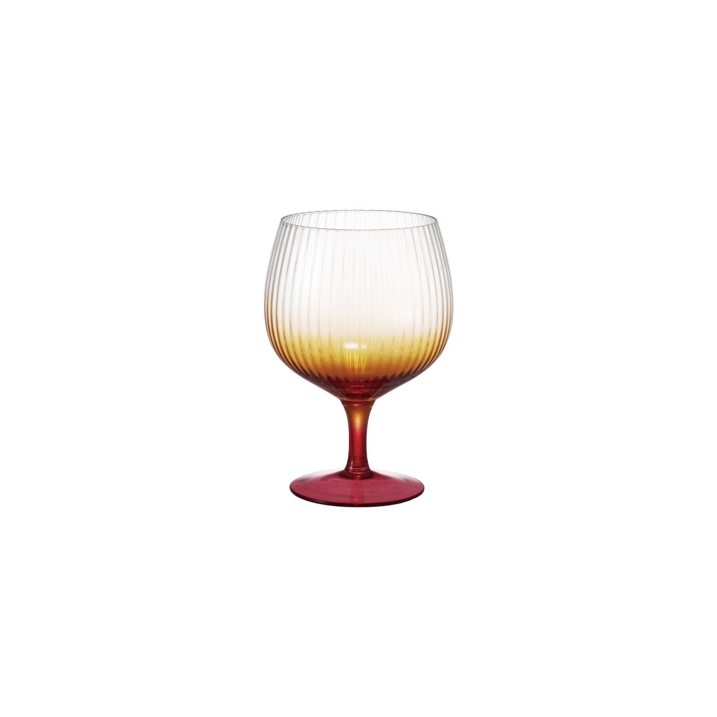 Sunrise Fluted Goblet