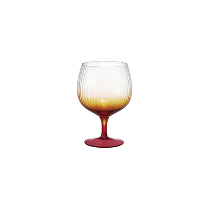 Sunrise Fluted Goblet