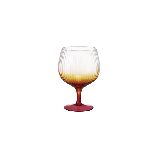 Sunrise Fluted Goblet
