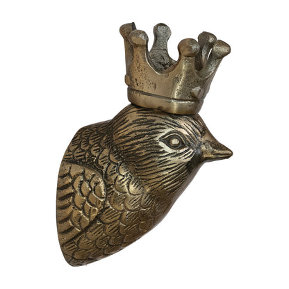 Cary Crow Cast Aluminum Wall Hanging