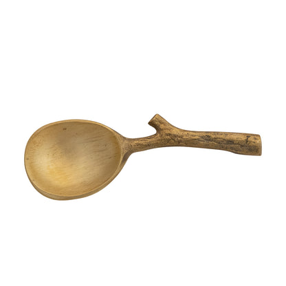 Twig Shaped Brass Spoon