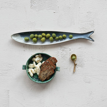 Twig Shaped Brass Spoon