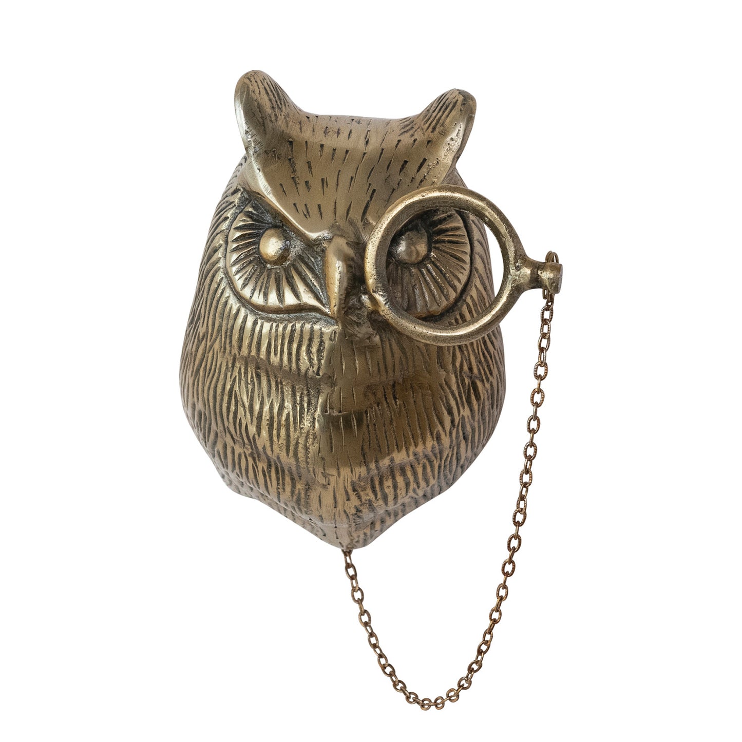Ollie Owl Cast Aluminum Wall Hanging