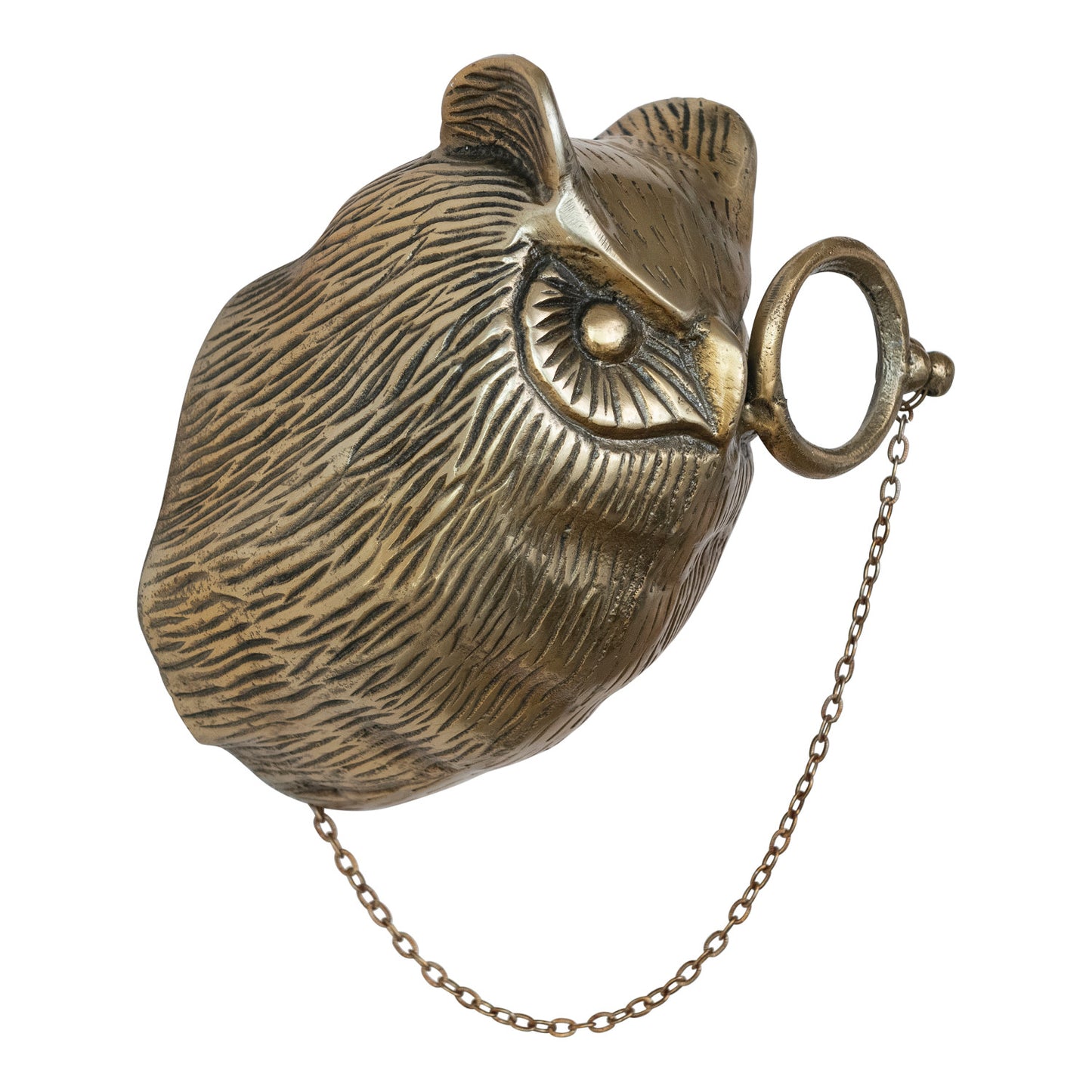 Ollie Owl Cast Aluminum Wall Hanging
