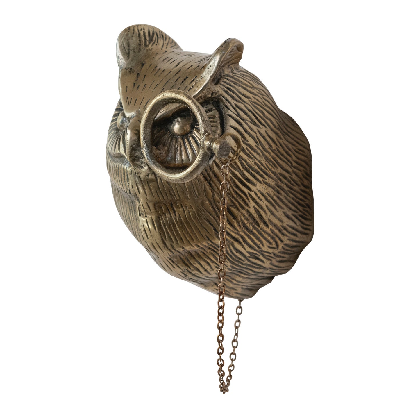 Ollie Owl Cast Aluminum Wall Hanging