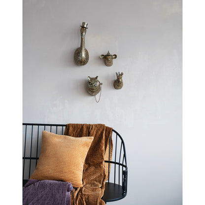 Ollie Owl Cast Aluminum Wall Hanging