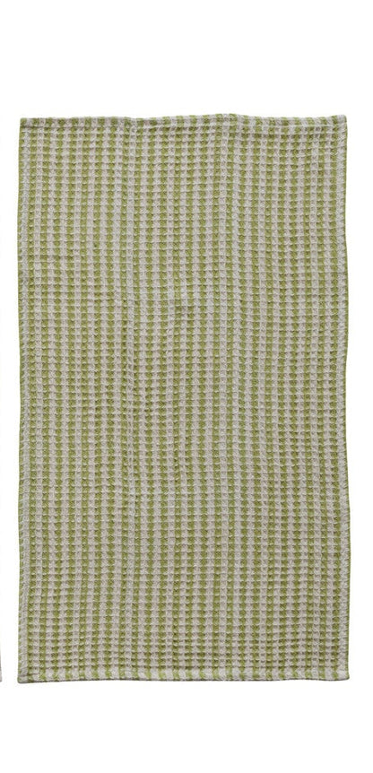 Leah Cotton Waffle Weave Tea Towels