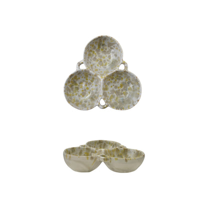 Claire Spotted Stoneware Multi Dish