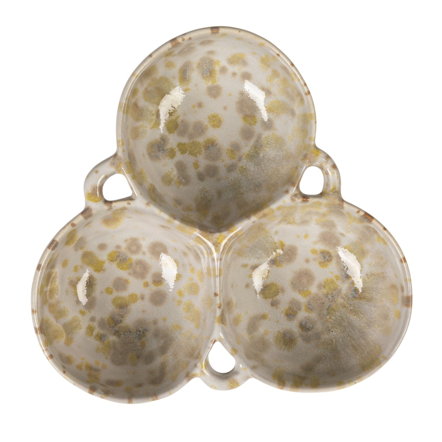 Claire Spotted Stoneware Multi Dish