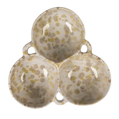 Claire Spotted Stoneware Multi Dish