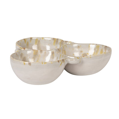 Claire Spotted Stoneware Multi Dish
