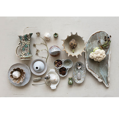 Claire Spotted Stoneware Multi Dish