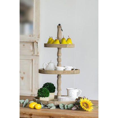 Wallace 3-Tier Serving Tray