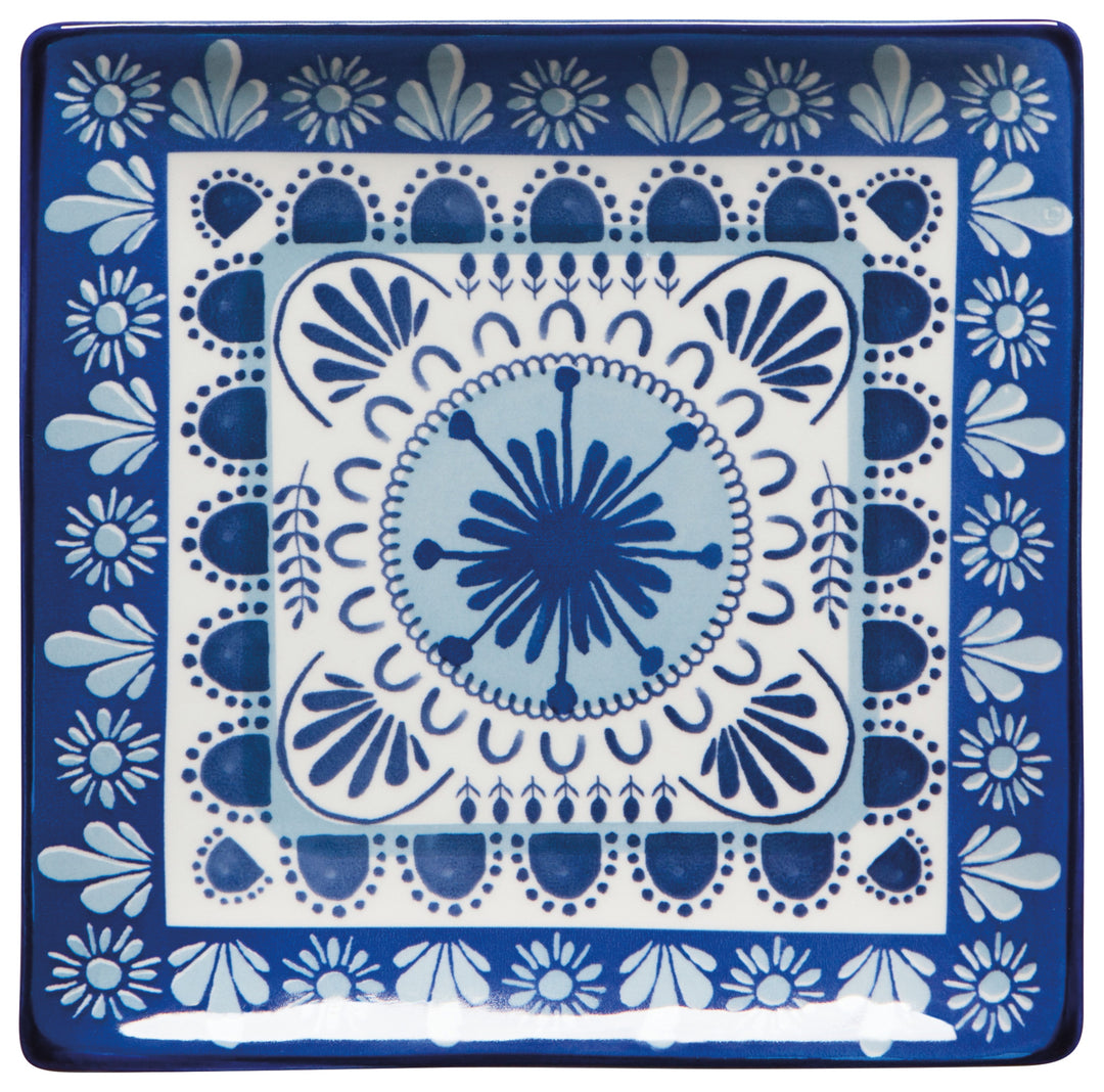 Porto Stamped Appetizer Plates