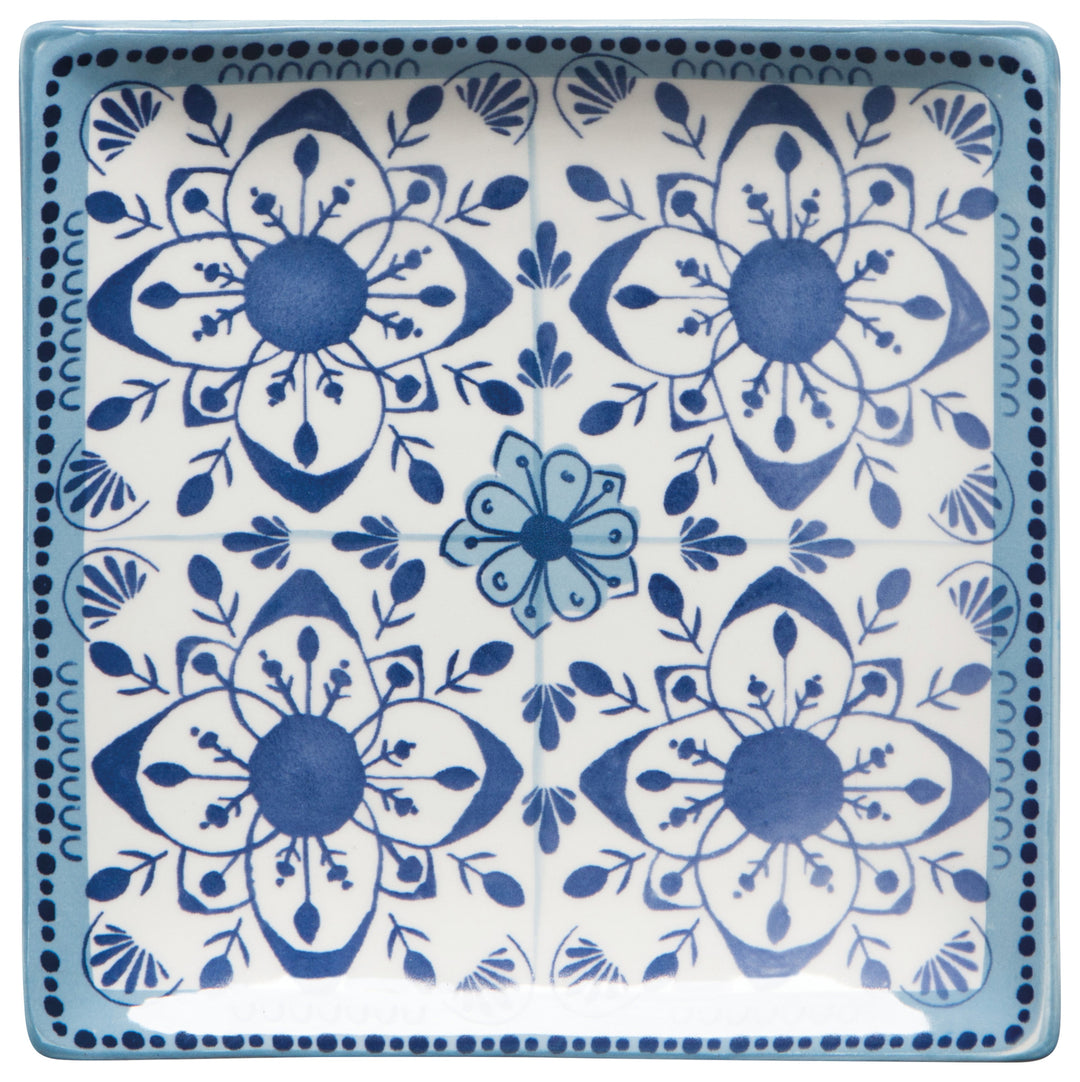 Porto Stamped Appetizer Plates