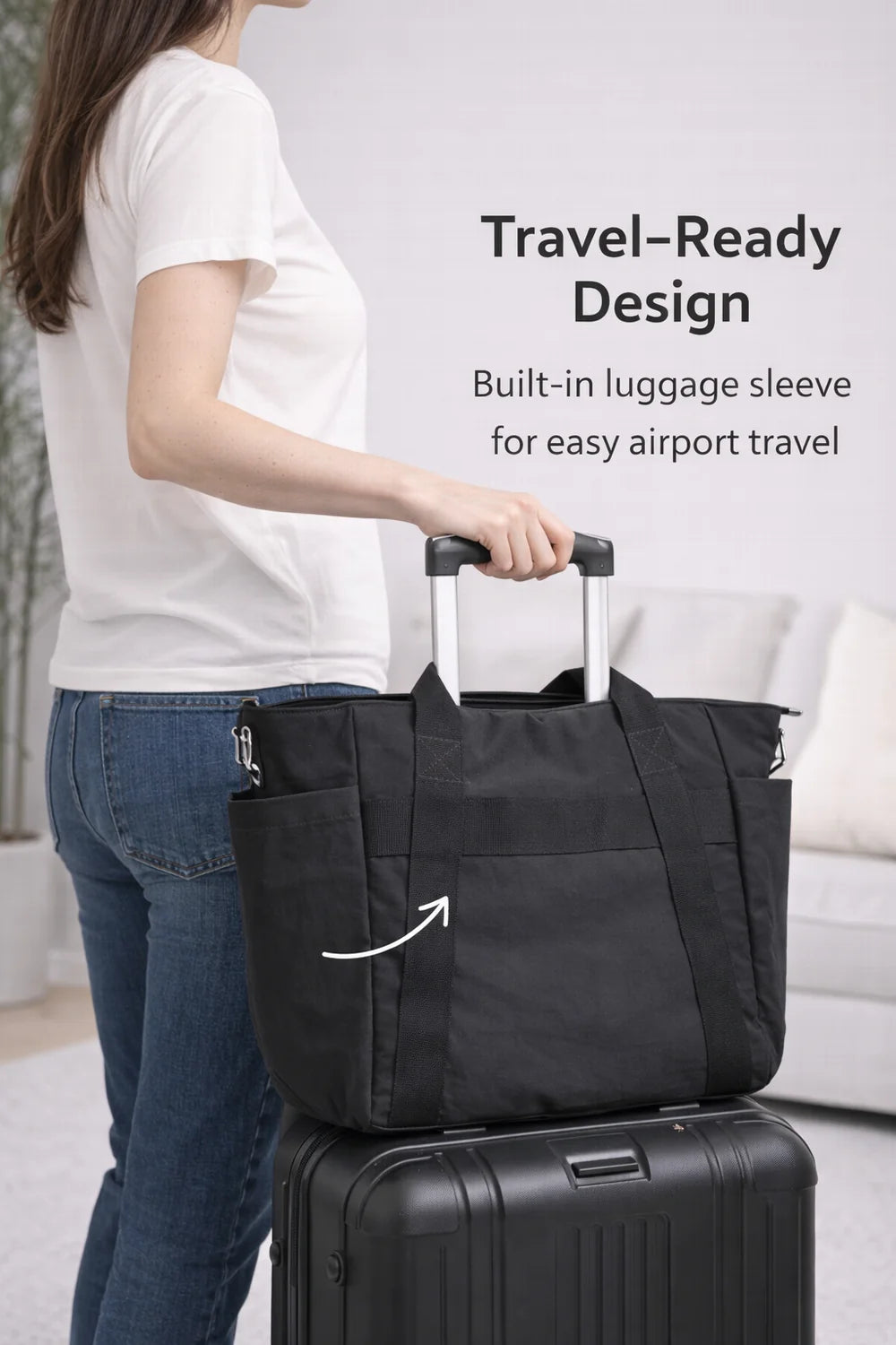 Chelsea Multi-Pocket Tote Bag