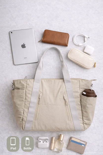 Chelsea Multi-Pocket Tote Bag