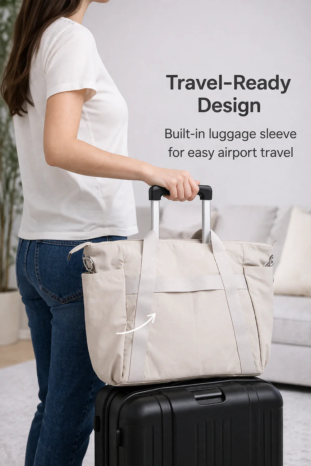 Chelsea Multi-Pocket Tote Bag