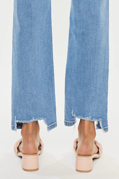 Breanne High Rise Straight Jeans