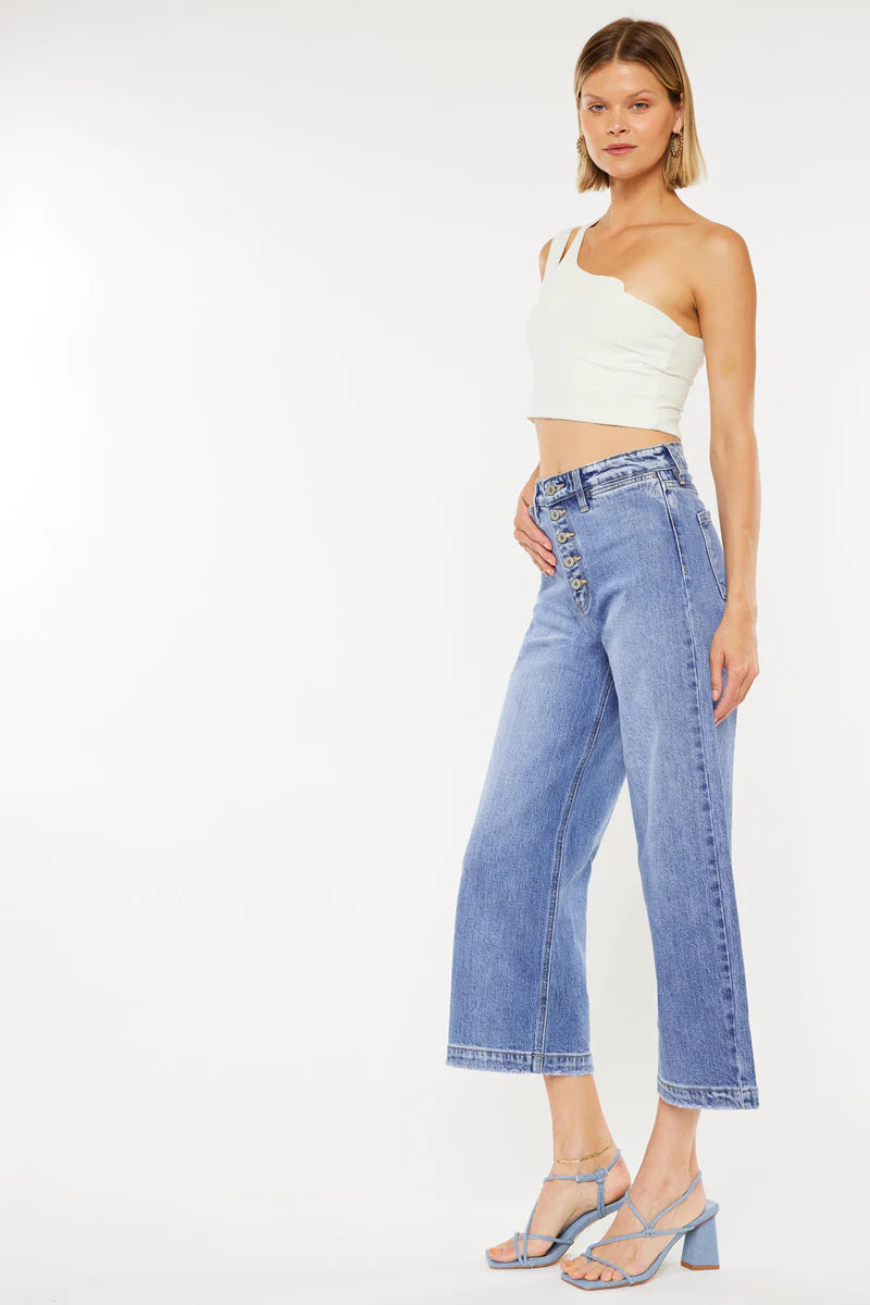 Angie Ultra High Rise Wide Leg Jeans