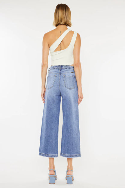 Angie Ultra High Rise Wide Leg Jeans