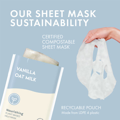 Vanilla Oat Milk Nourishing Plant-Based Milk Mask