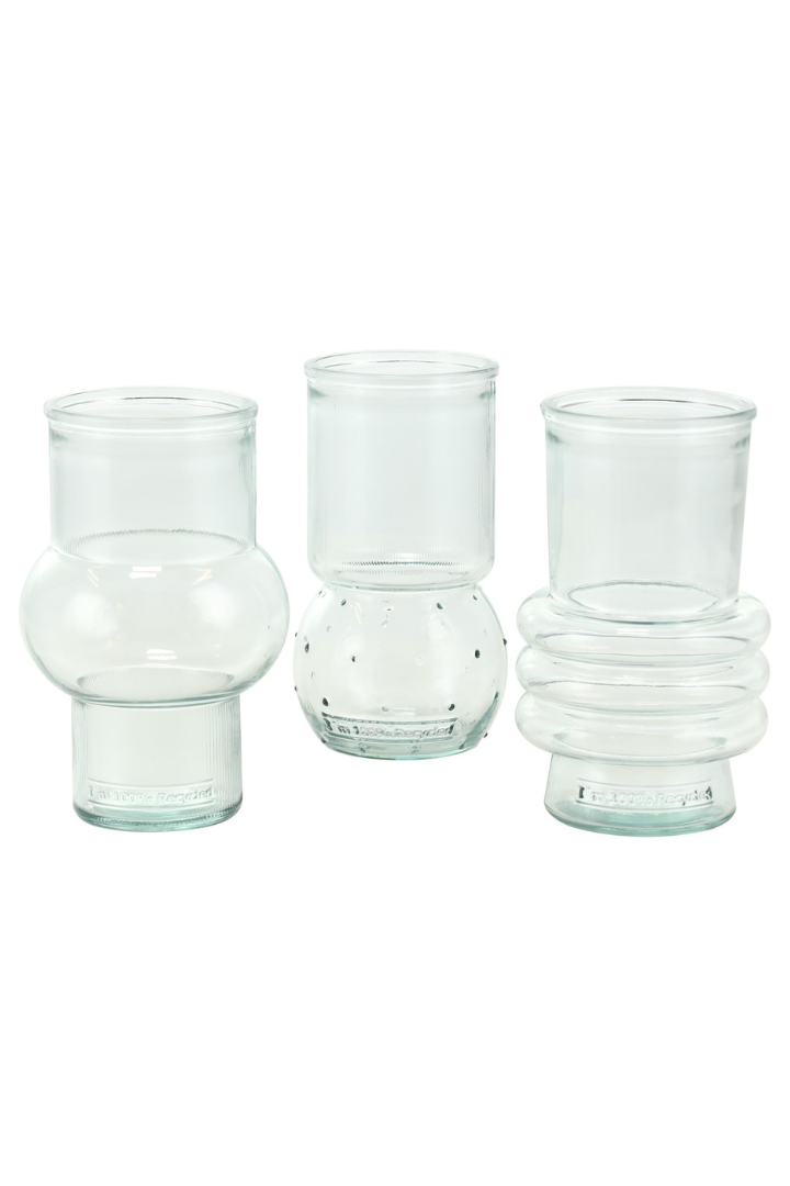 Mason Glass Vases