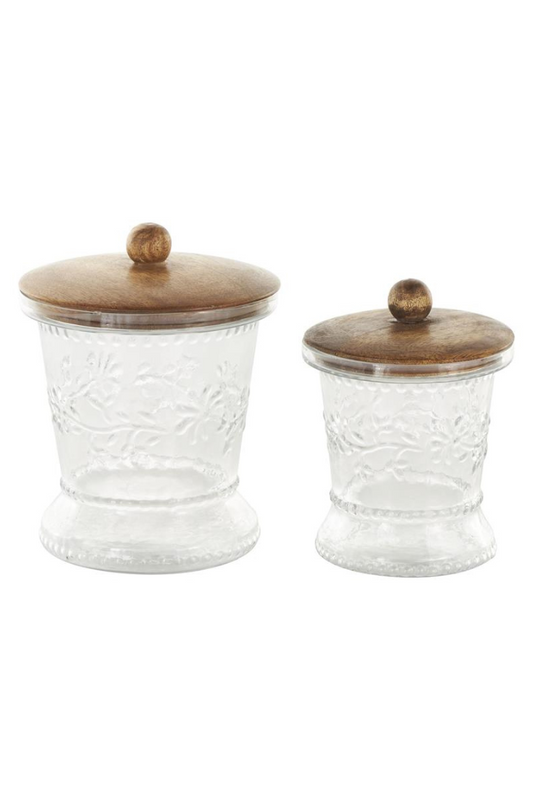 Cullen Glass Canisters