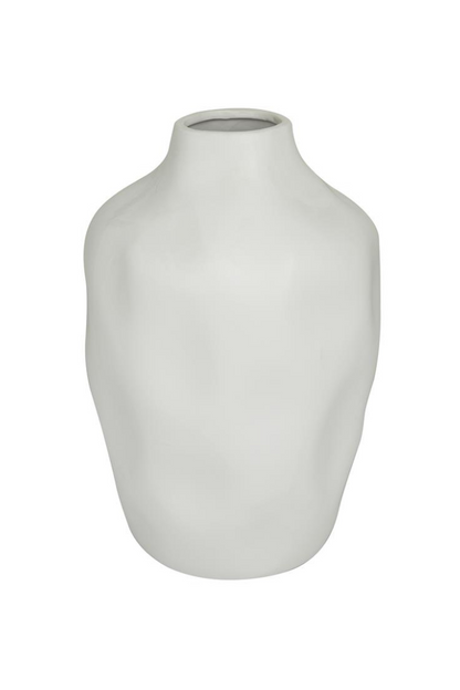 Eve White Ceramic Vase