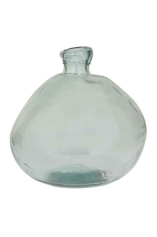 Abstract Glass Bottle Vase