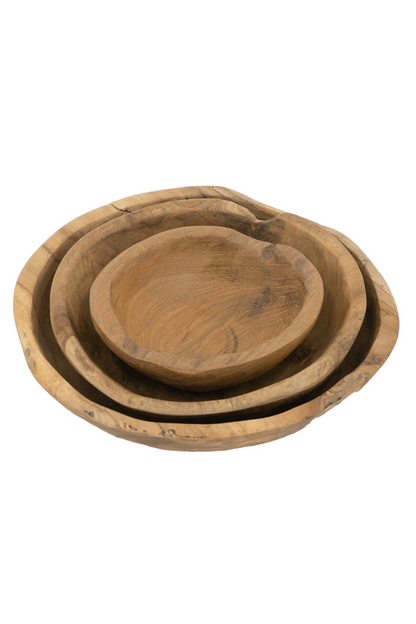 Kanso Teak Bowls