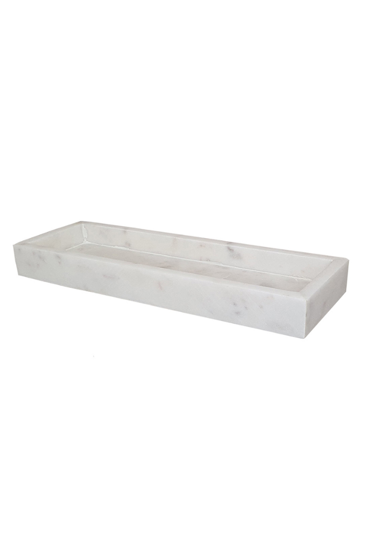 White Marble Tray