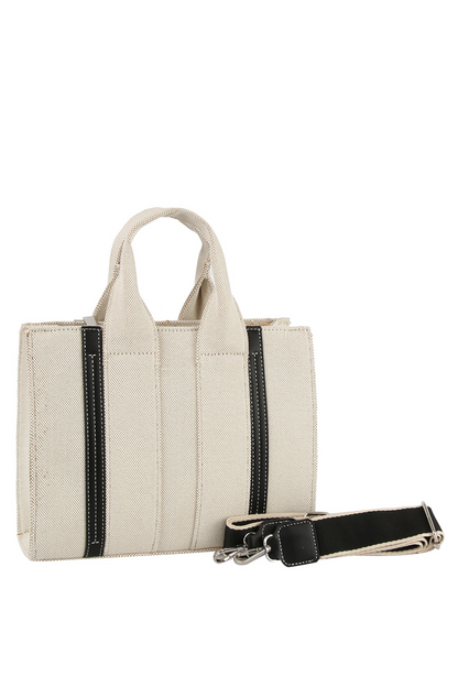 Harper Two Tone Satchel Bag