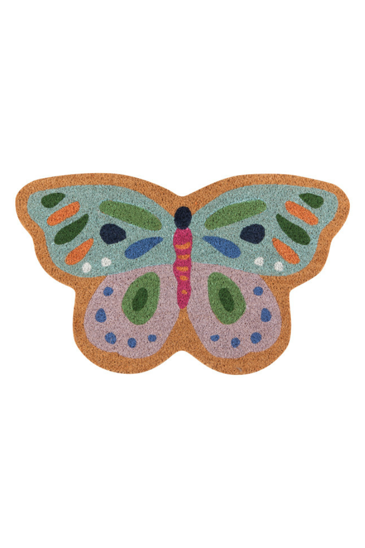 Butterfly Shaped Doormat