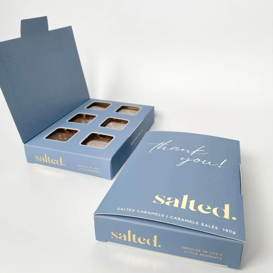 Thank You Sea Salt Caramel - 6 Piece Box
