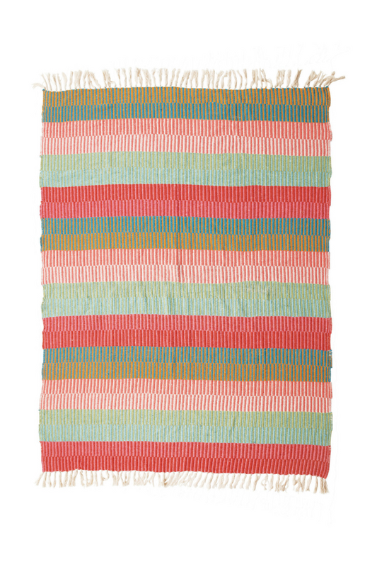 June Striped Throw Blanket