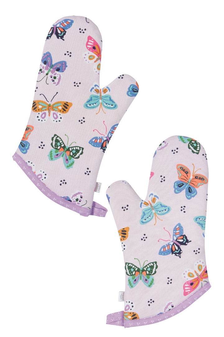 Butterfly Oven Mitts - Set of 2