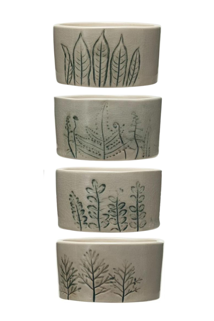 Frond Stoneware Bowls