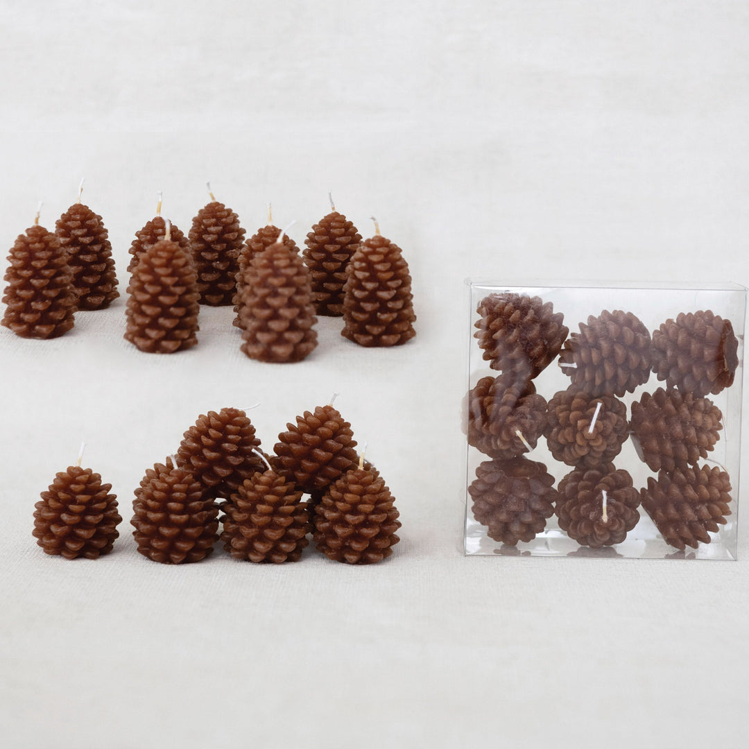 Pinecone Shaped Tealight Candles