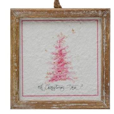 Wood Framed Holiday Signs
