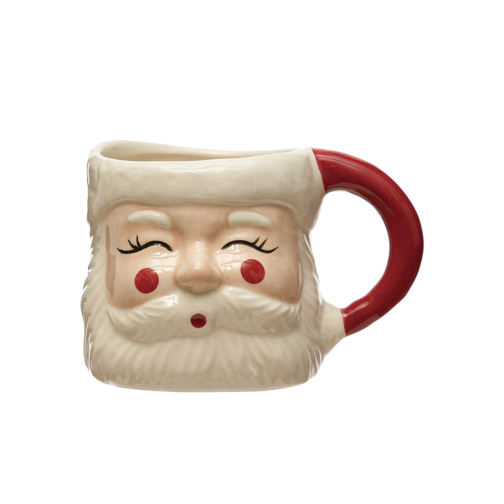 Blushing Santa Mug
