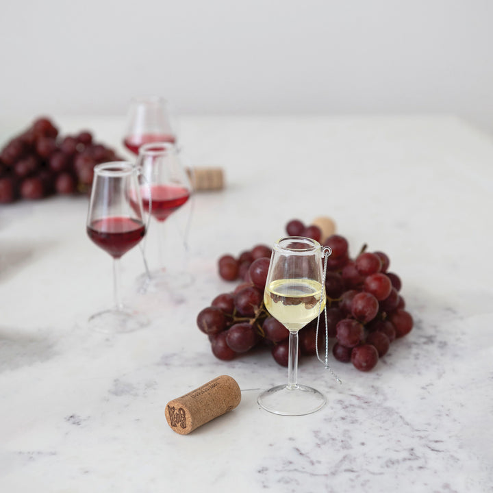 Wine Glass Ornament