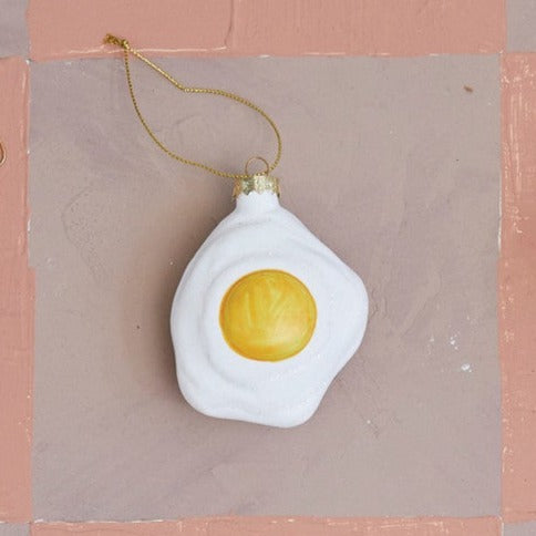 Fried Egg Ornament