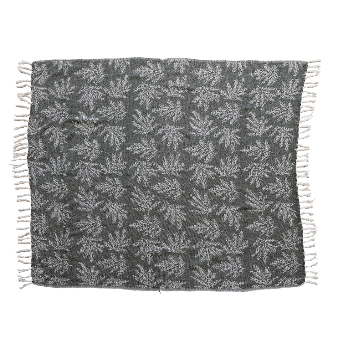 Pine Needle Woven Throw Blanket