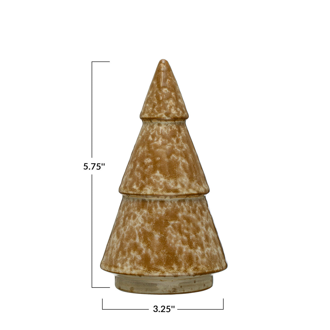 Distressed Stoneware Tree