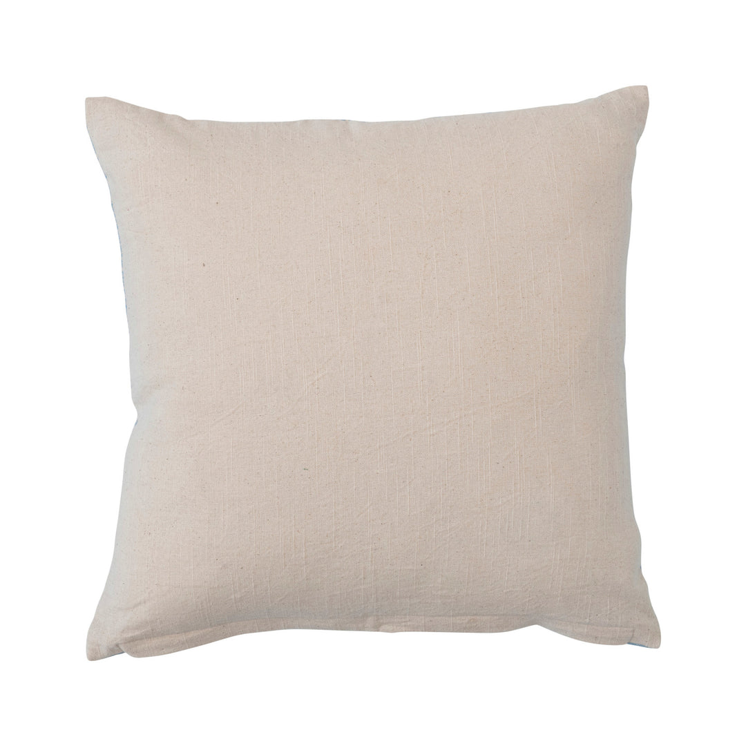 Embroidered Holiday Tree Throw Pillow