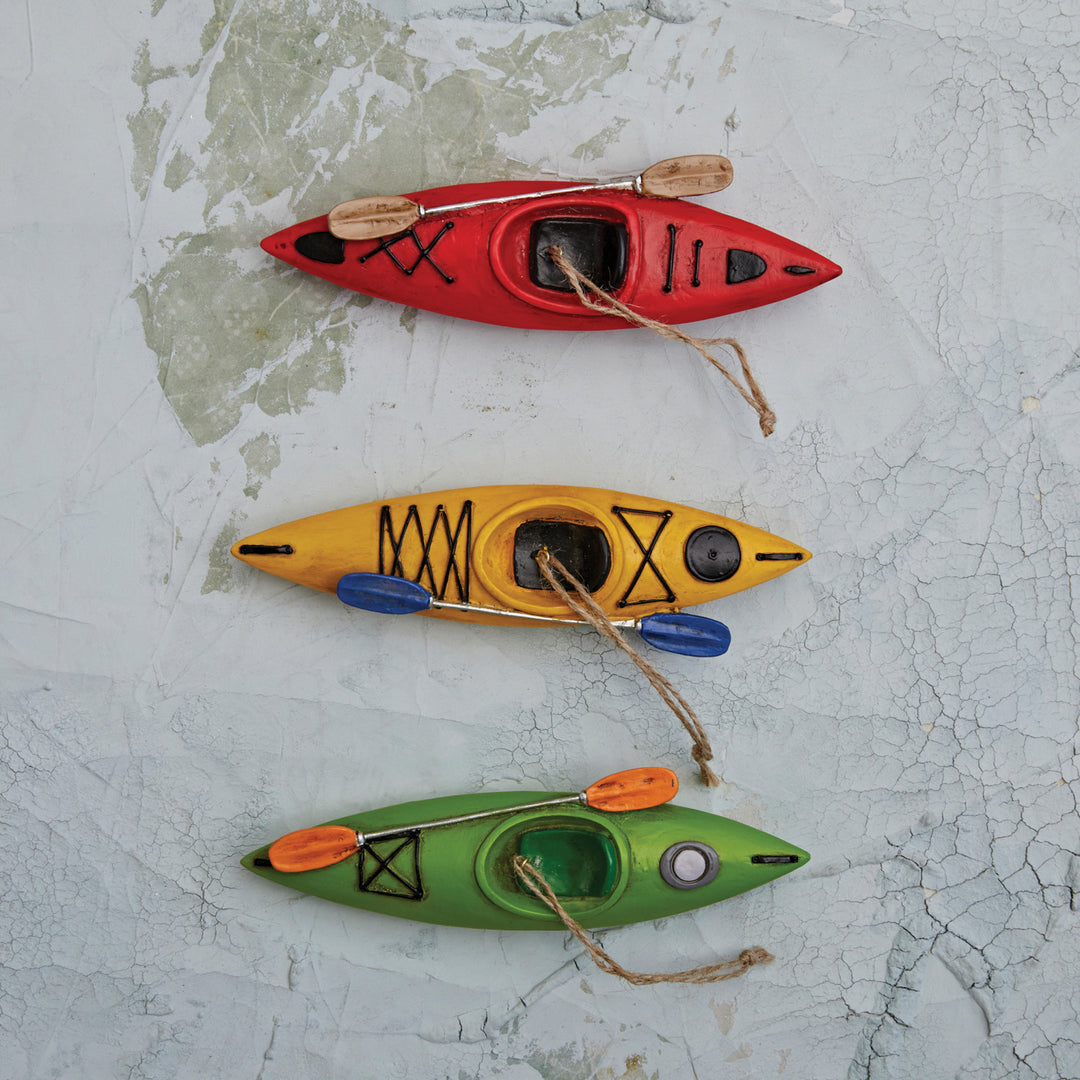 Kayak Ornaments