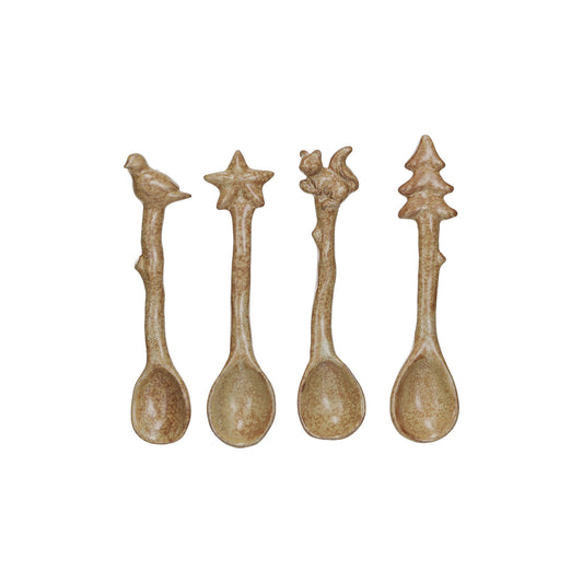 Stoneware Forrest Spoons